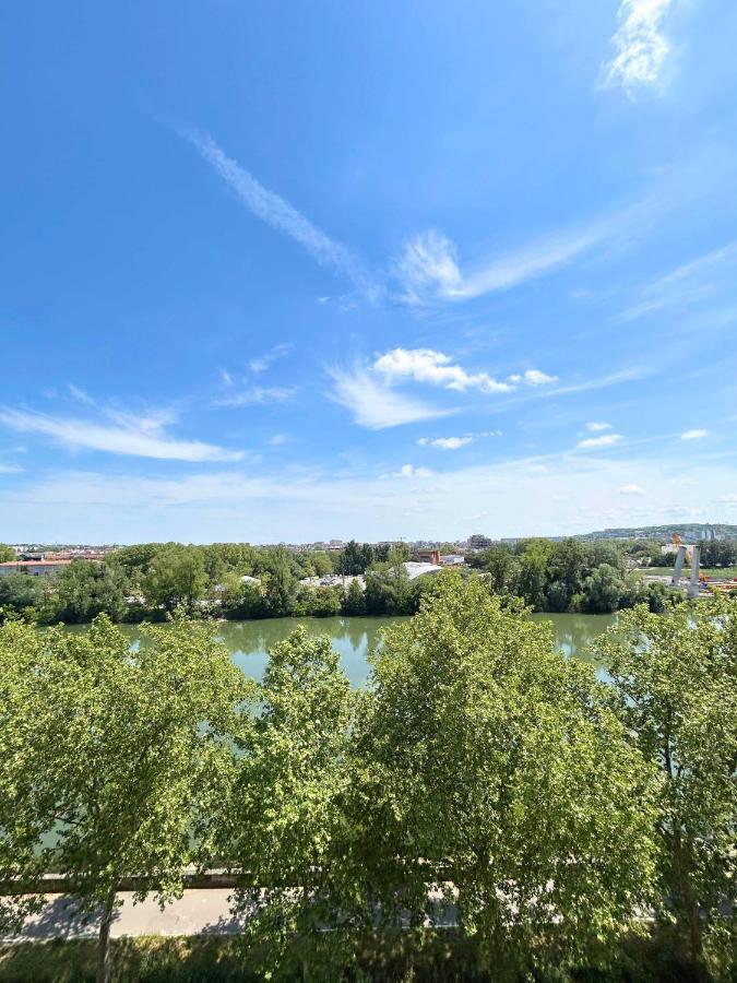 Vue Garonne - Stadium - Tramway Toulouse Kültér fotó